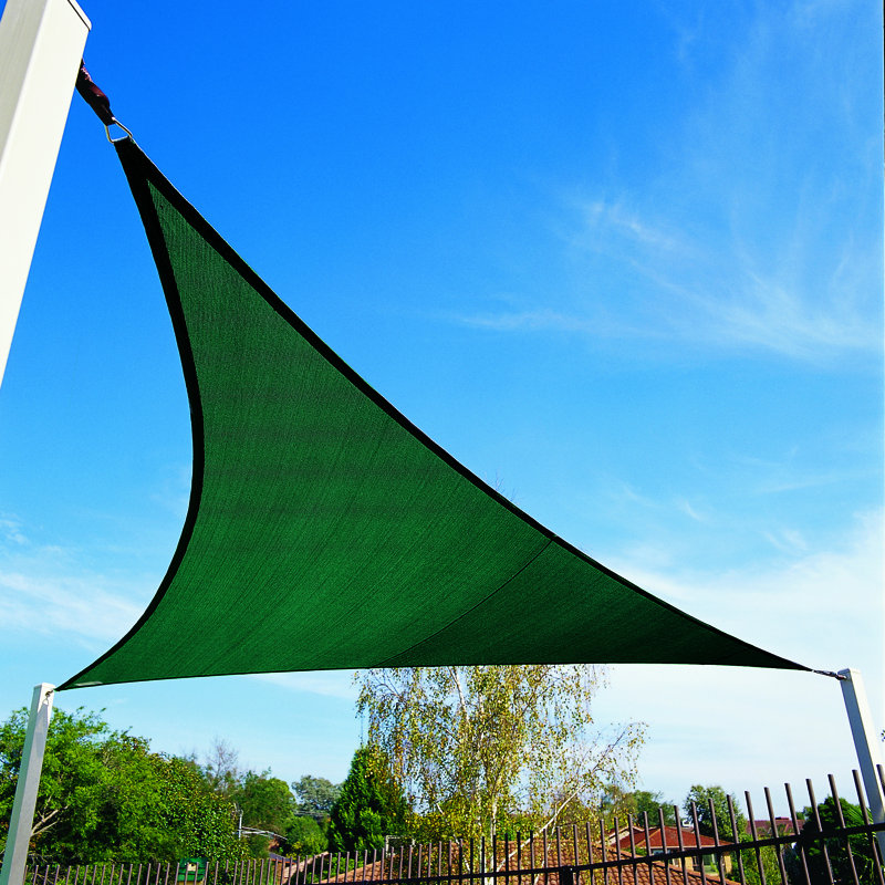 Coolaroo 15' x 12' x 9' Triangle Shade Sail & Reviews Wayfair